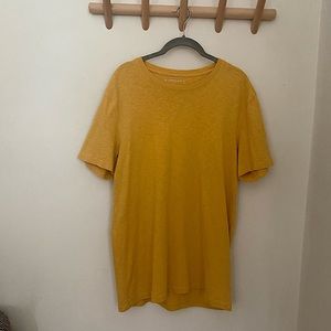 American Giant Premium Slub Crew T - Vintage Yellow - S